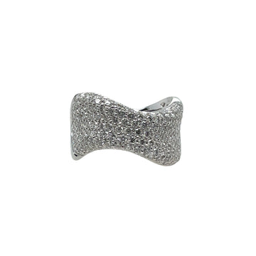 18k Pave Diamond Band